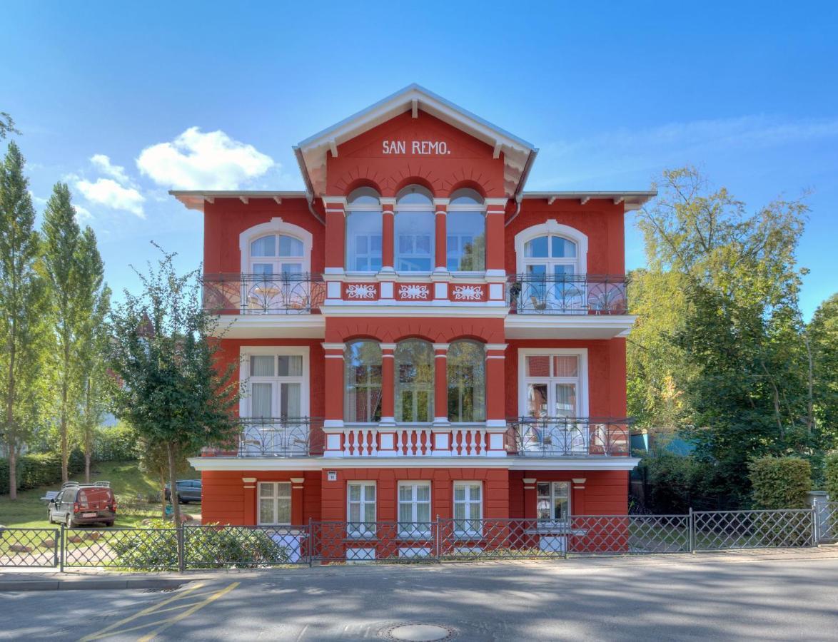 Villa San Remo Ostseebad Heringsdorf Exterior foto